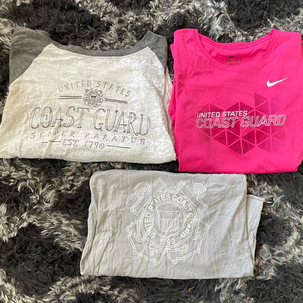 Nike Coast Guard T-Shirts Bundle